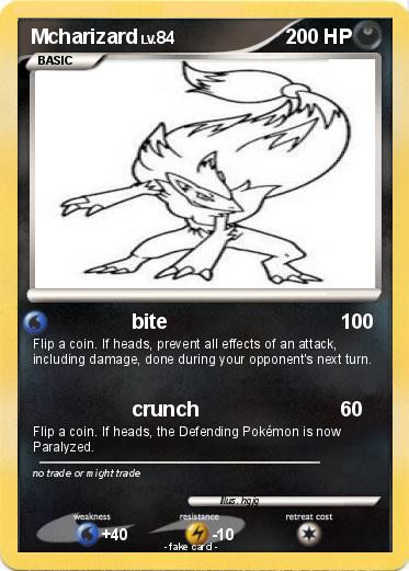Pokemon Mcharizard