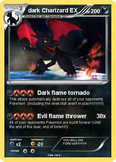 Pokemon dark Charizard EX