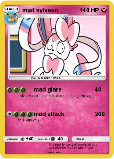 Pokemon mad sylveon