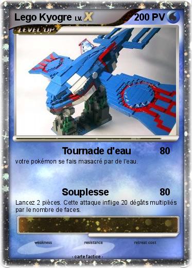 Pokemon Lego Kyogre