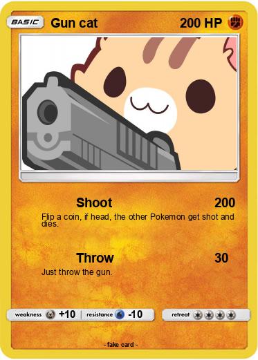Pokemon Gun cat