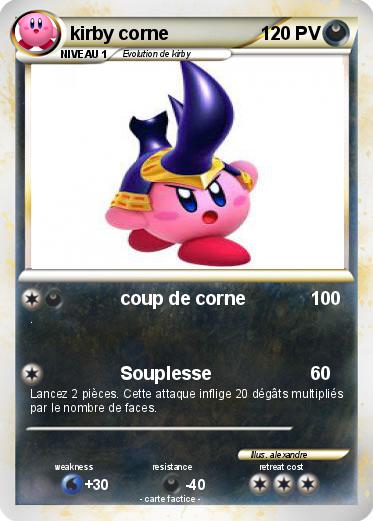 Pokemon kirby corne