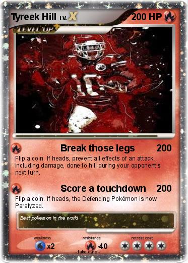 Pokemon Tyreek Hill