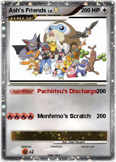 Pokemon Ash's Friends