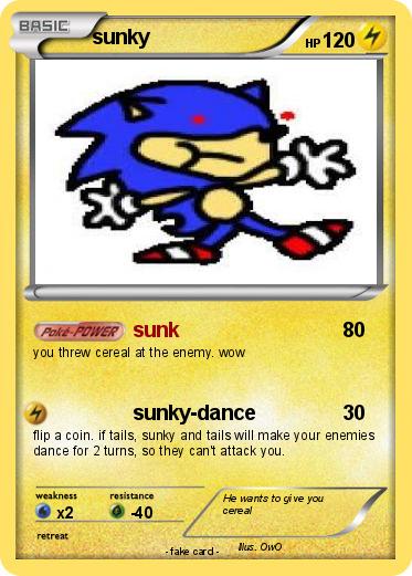 Pokemon sunky
