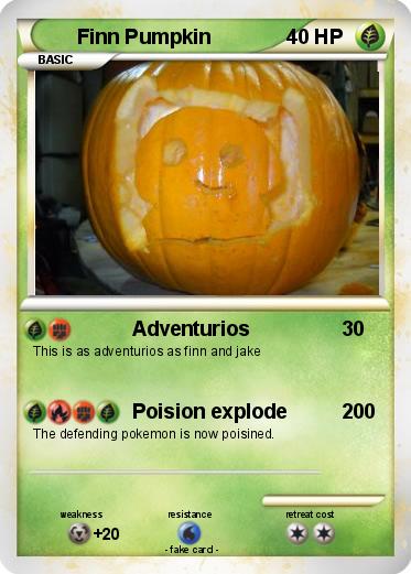 Pokemon Finn Pumpkin