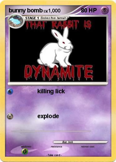 Pokemon bunny bomb