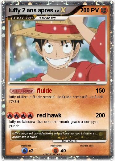 Pokemon luffy 2 ans apres