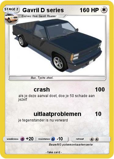 Pokemon Gavril D series
