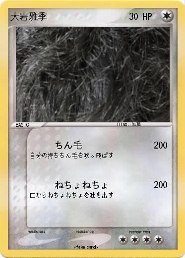 Pokemon 大岩雅季