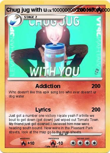 Pokemon Chug jug with u