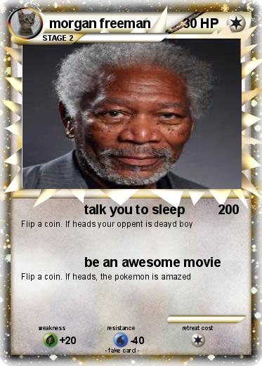 Pokemon morgan freeman