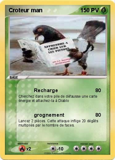 Pokemon Croteur man 
