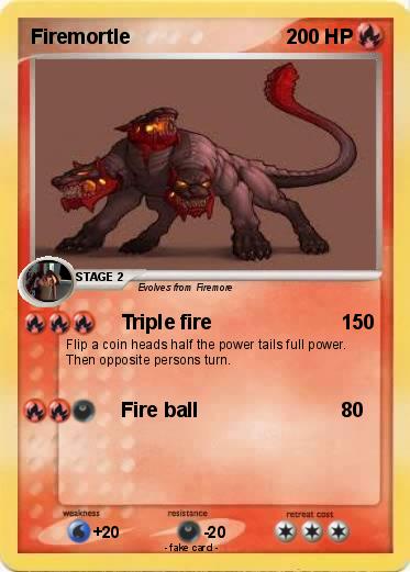 Pokemon Firemortle