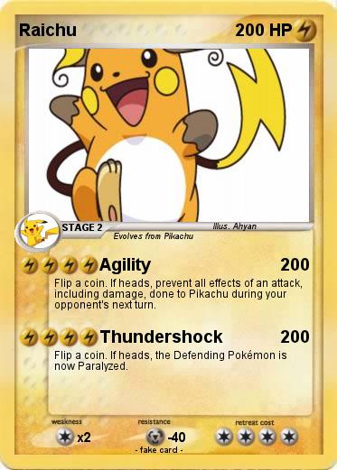 Pokemon Raichu