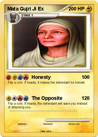 Pokemon Mata Gujri Ji Ex