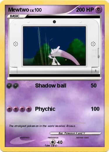 Pokemon Mewtwo
