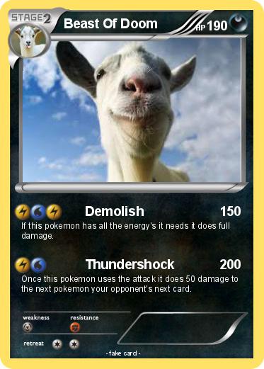 Pokemon Beast Of Doom