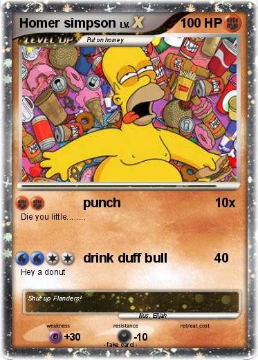 Pokemon Homer simpson