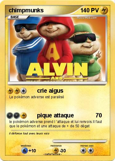 Pokemon chimpmunks