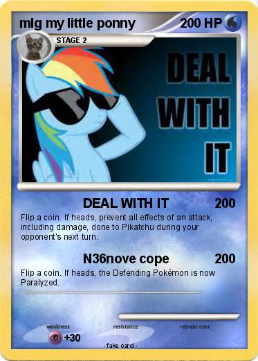 Pokemon mlg my little ponny