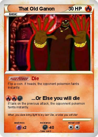 Pokemon That Old Ganon