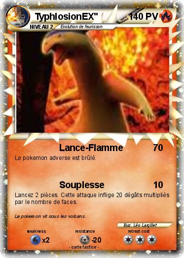 Pokemon TyphlosionEX"