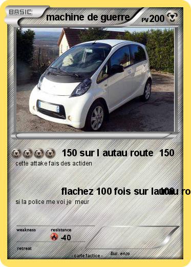 Pokemon machine de guerre