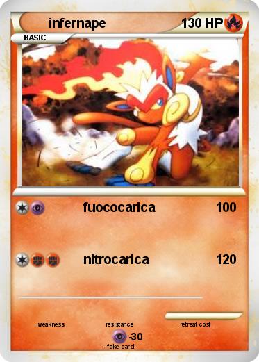 Pokemon infernape