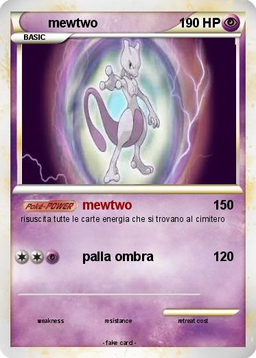 Pokemon mewtwo