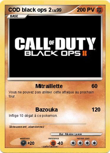 Pokemon COD black ops 2