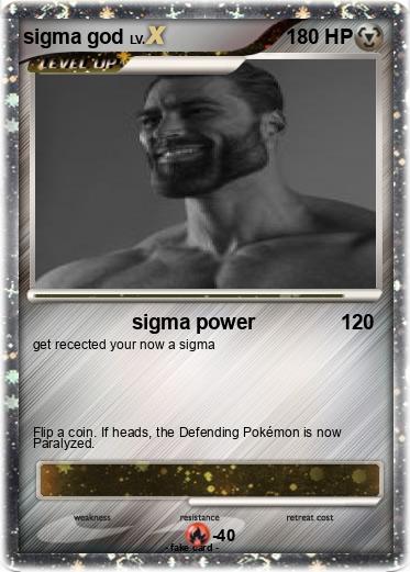 Pokemon sigma god