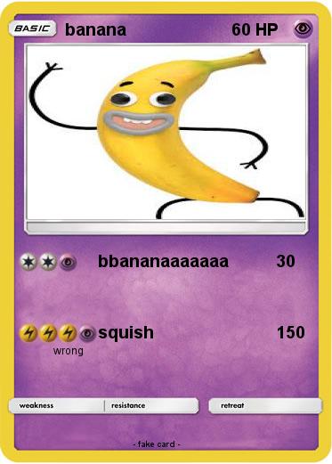 Pokemon banana