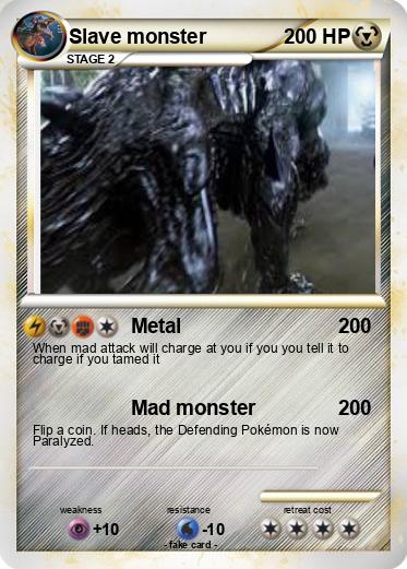 Pokemon Slave monster
