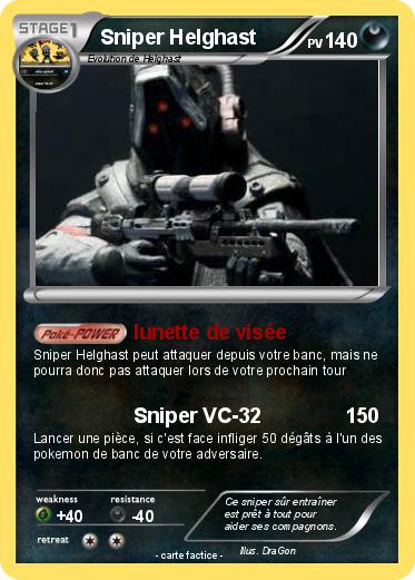 Pokemon Sniper Helghast