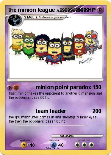 Pokemon the minion league