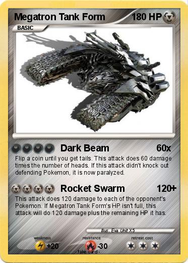 Pokemon Megatron Tank Form