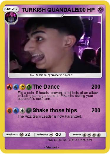Pokemon TURKISH QUANDALE