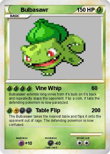 Pokemon Bulbasawr