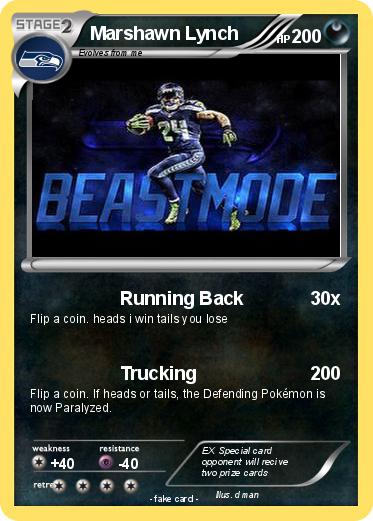 Pokemon Marshawn Lynch