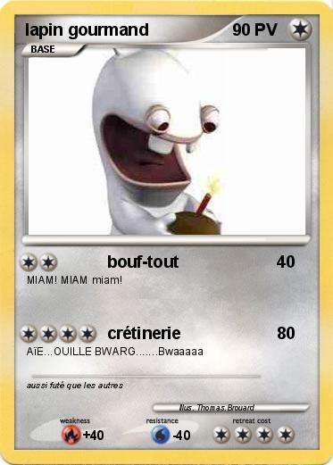 Pokemon lapin gourmand