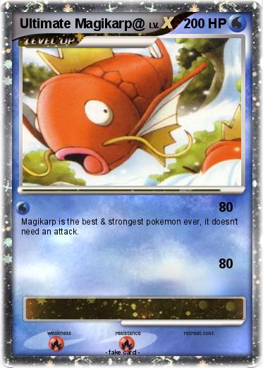 Pokemon Ultimate Magikarp@
