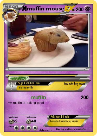 Pokemon muffin mouse