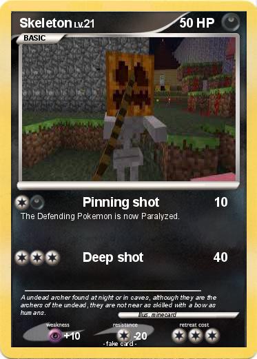 Pokemon Skeleton