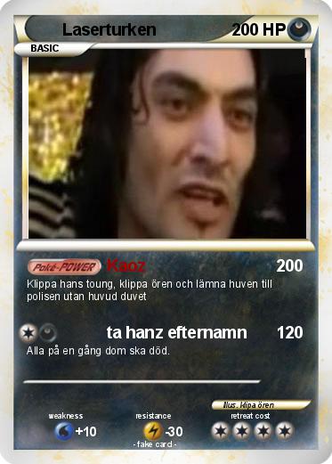 Pokemon Laserturken