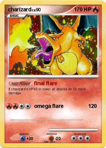 Pokemon charizard