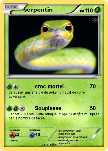 Pokemon serpentin