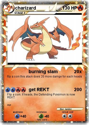 Pokemon charizard