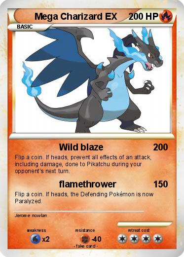 Pokemon Mega Charizard EX