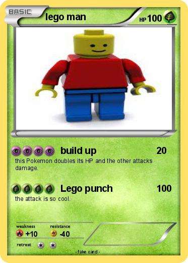 Pokemon lego man